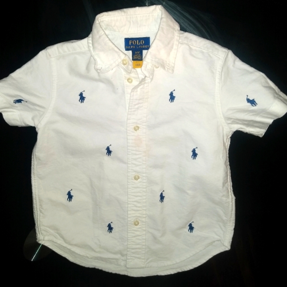 Polo by Ralph Lauren Kids White Shirt